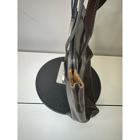 Patricia Nash Brown Leather Shoulder Bag - Picture 3 of 9